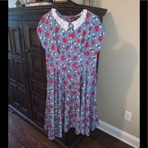 Hell bunny apple dress